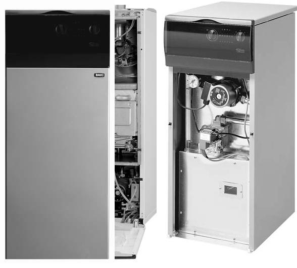 Котел напольный газовый  BAXI SLIM 1.230i 